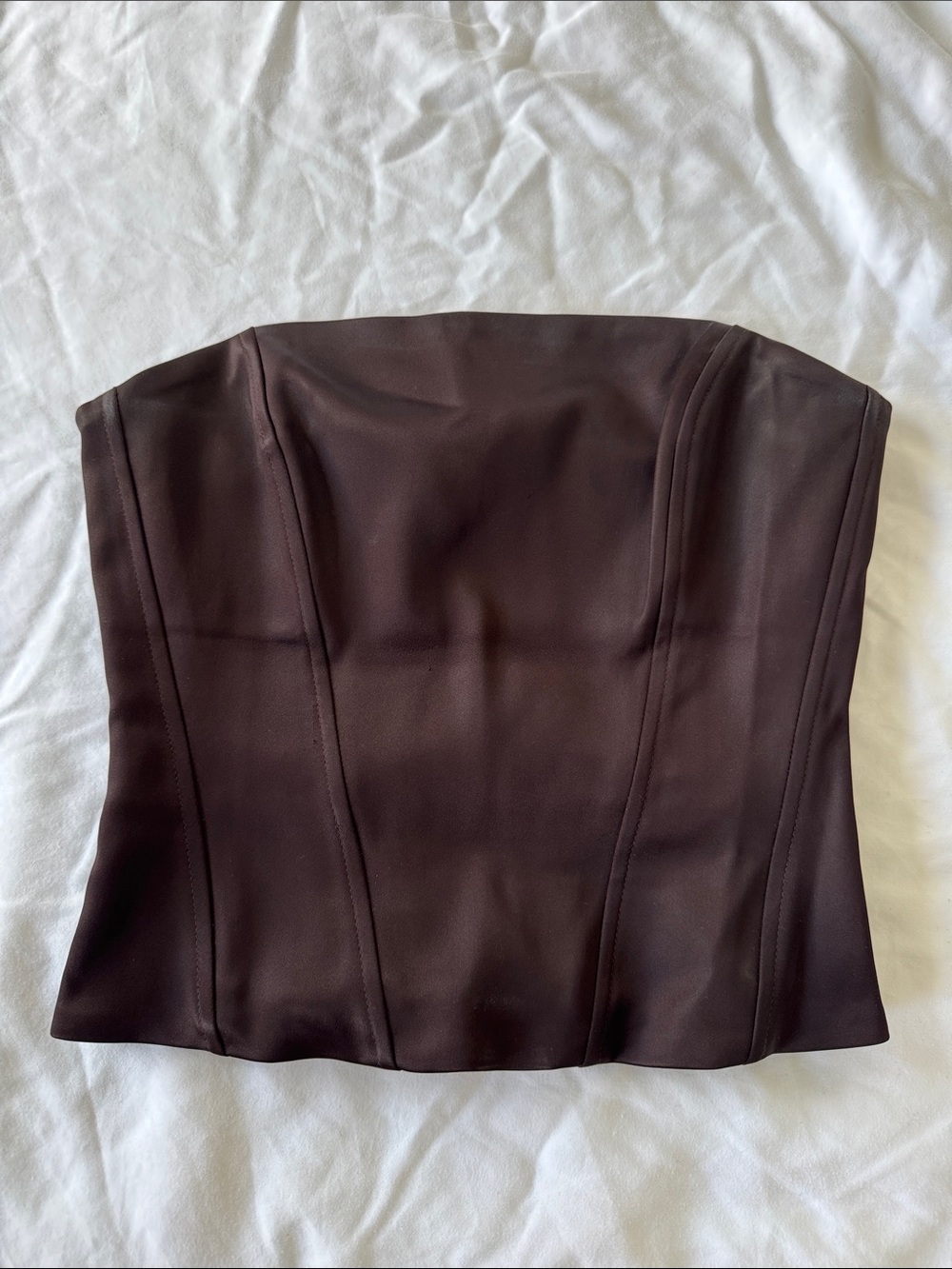 Wilfred Castle Satin Bustier - Picture 4 of 6